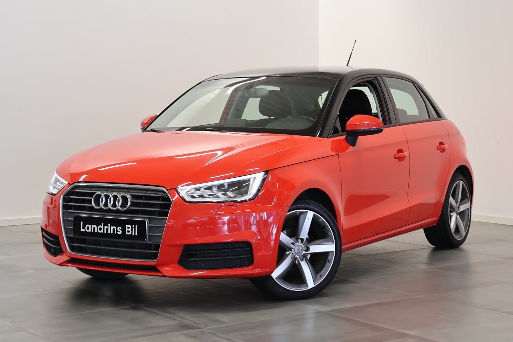 Audi A1 Sportback 1.0 TFSI Sport Edition V-Hjul M-Värm NYSERVAD