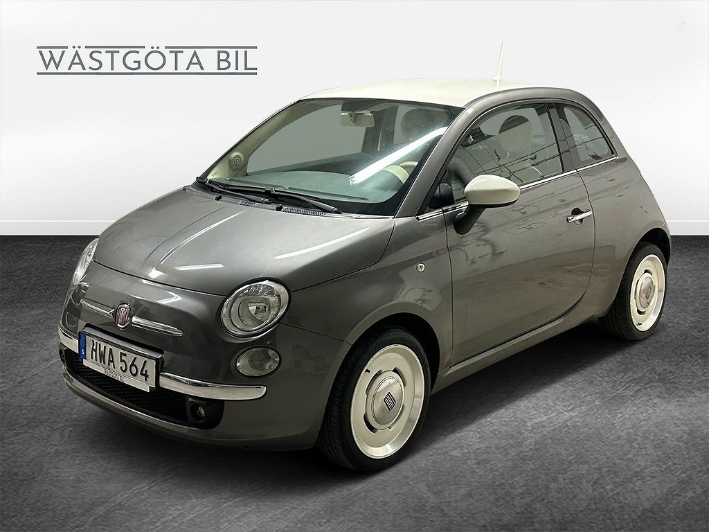 Fiat 500 1.2 8V Lounge Euro 6 Skinn|SoV|Välservad