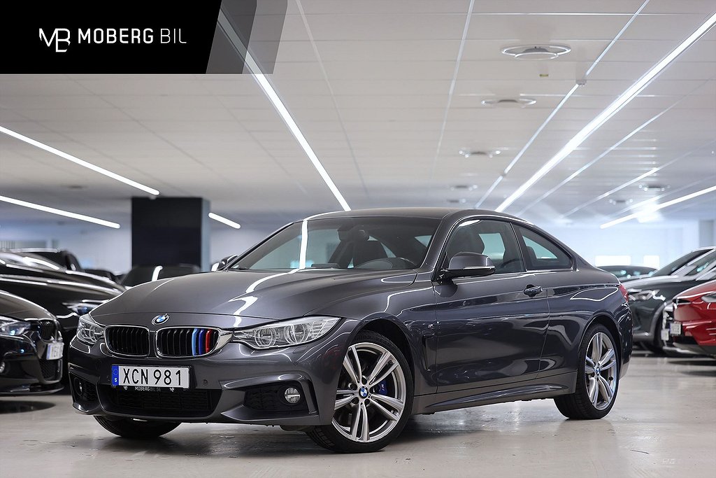 BMW 435 i xDrive Coupé 306hk M Sport Shadow Line Skinn