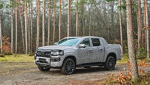 Nya Volkswagen Amarok ska bland annat få förbättrade offroadegenskaper. Foto: Volkswagen