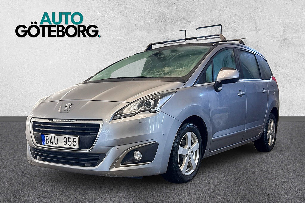 Peugeot 5008 1.6 e-HDi EGS Allure b-kamera Navi Pano 7-sits Nyservad