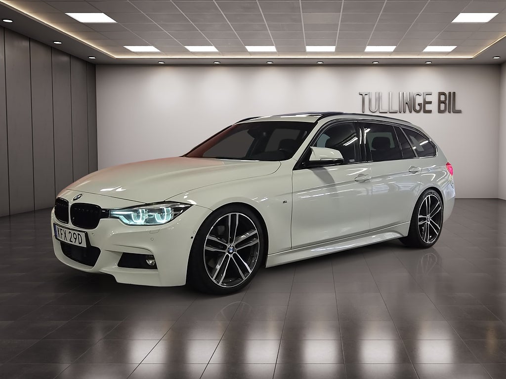 BMW 320d xDrive Touring Aut M-Sport Pano 360° HUD H/K Läder Drag