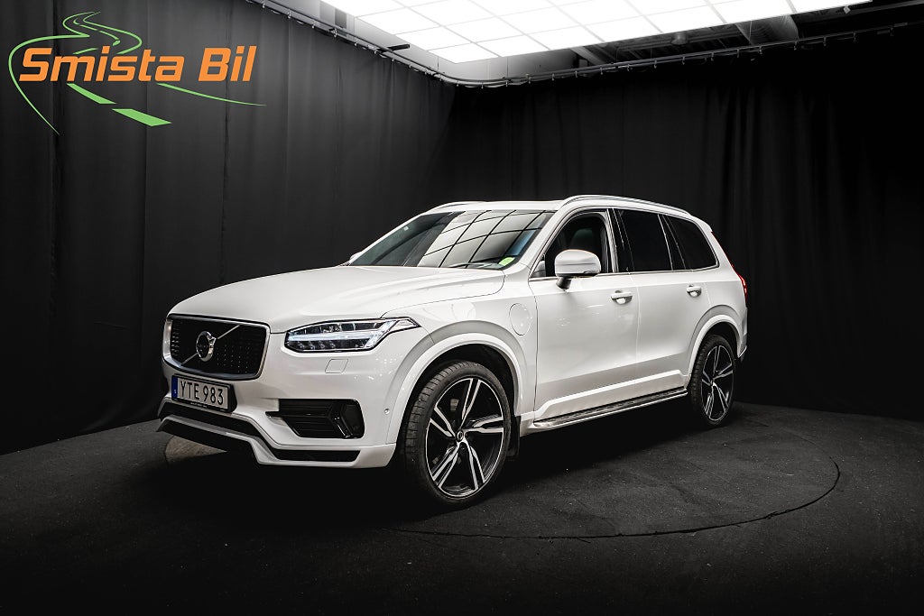 Volvo XC90 T8 TwEn AWD R-Design 7-sits B&W PANO LUFT MAX-UTR 407hk
