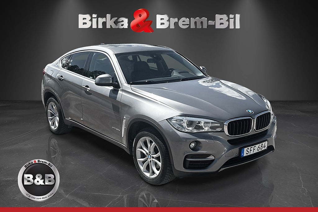 BMW X6 xDrive30d Steptronic värmare , drag , 360kam taklucka