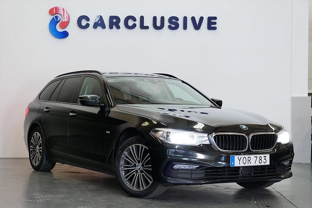 BMW 520 d xDrive Touring Sport Line 190hk Värmare | 2586kr/mån