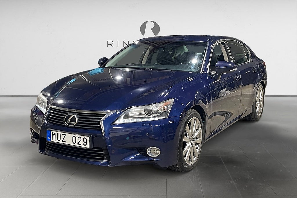 Lexus GS 250 2.5 V6 209 HK AUT EXECUTIVE DRAG SKINN NYBES 18"