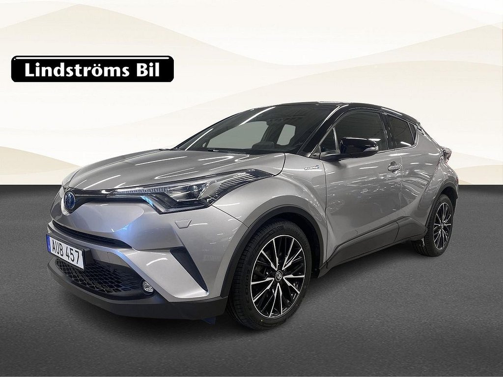 Toyota C-HR Hybrid 1,8 X EDT SKINN JBL TEKNPKT BITONE VINTERHJUL