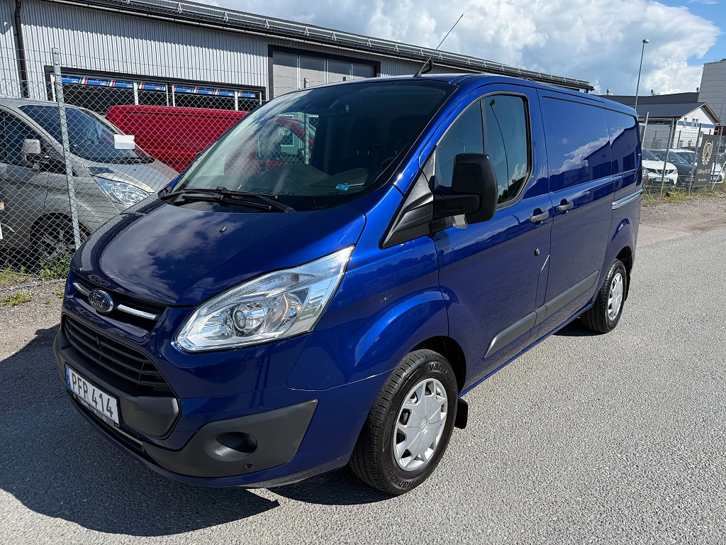 Ford transit Custom 290 2.0 TDCi 130hk 1 ägare 2xSidodörrar Värmare