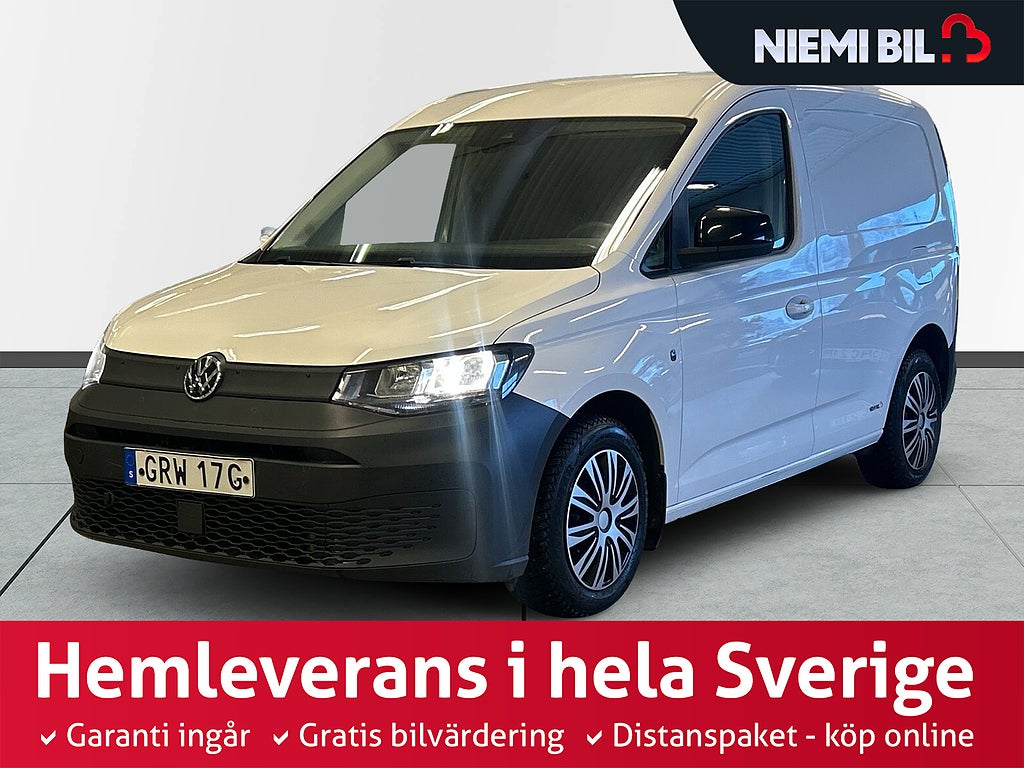 Volkswagen Caddy Cargo 2.0 TDI Drag/MoK-Värm/Kamera/D-Värm/SoV-Däck/MOMS