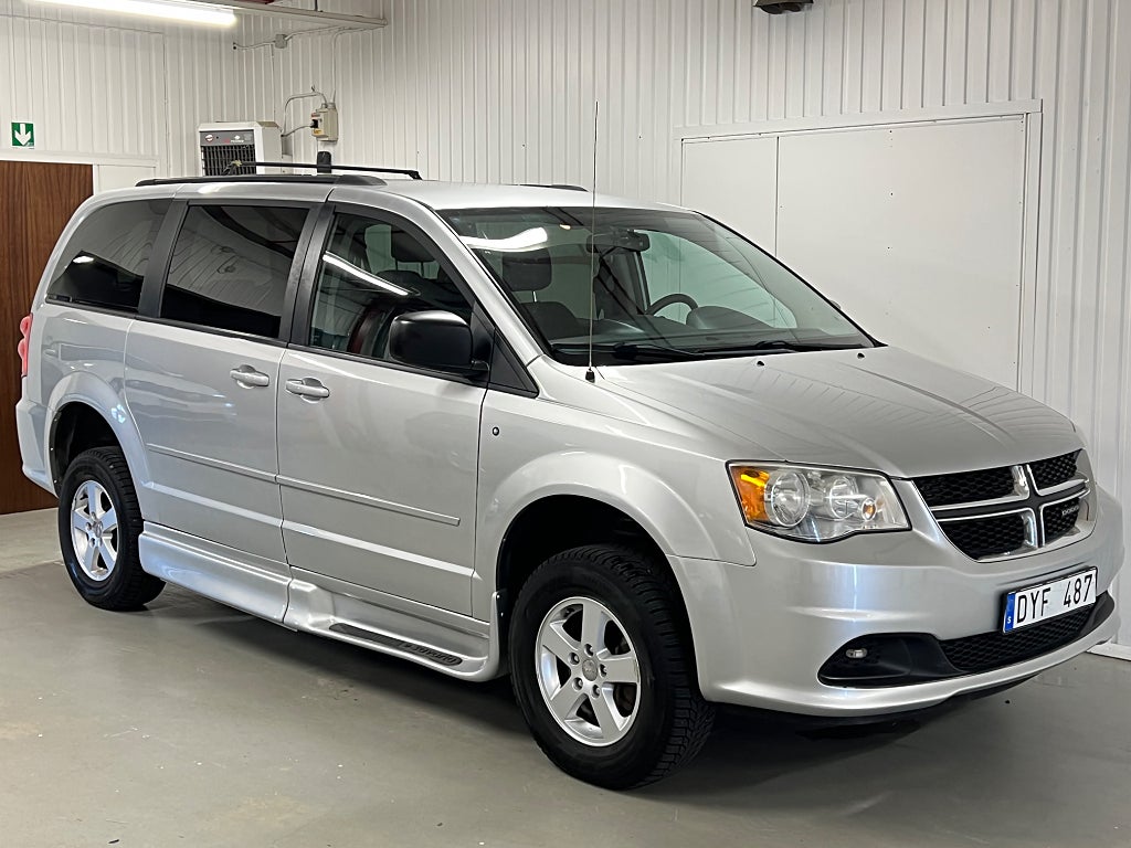 Dodge Grand Caravan 3.6 V6 Handikappanpassad Rullstol Ramp