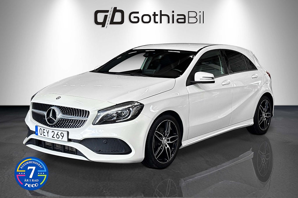 Mercedes-Benz A 180 d AMG Line DynamicSelect LED Farthållare Bluetooth