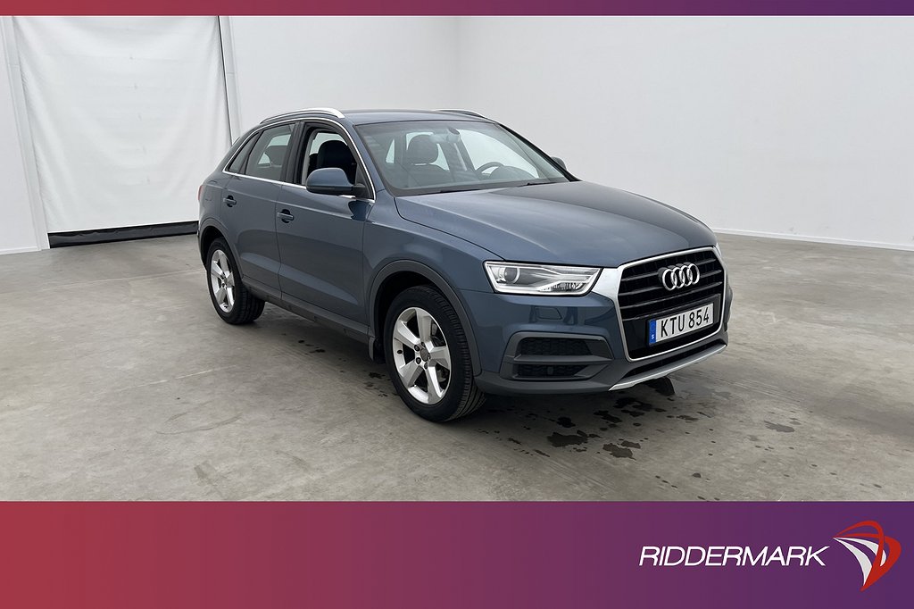 Audi Q3 TFSI 150hk Sport Edition Värmare Sensorer Välservad