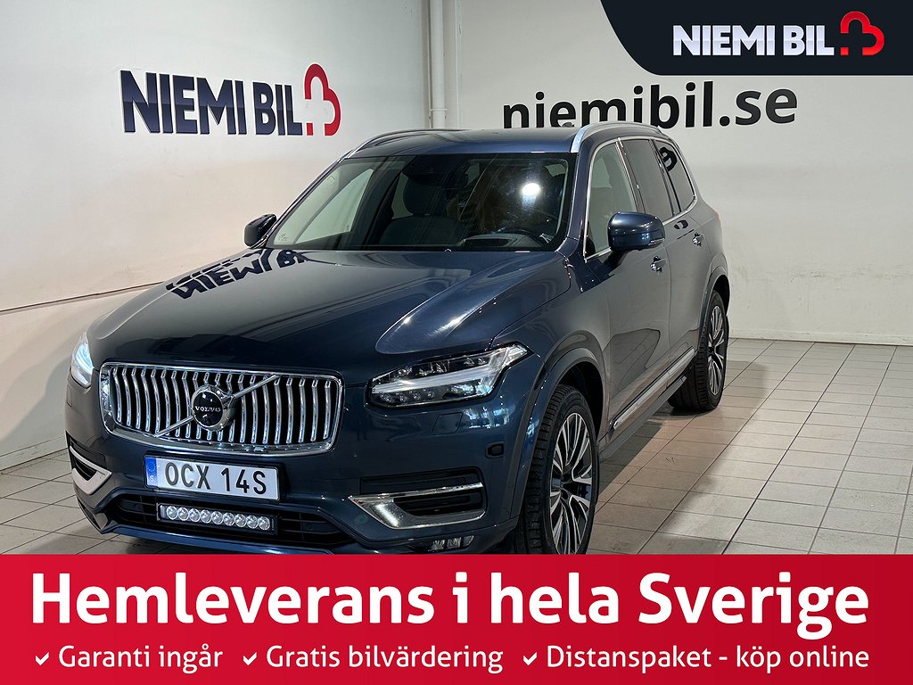 Volvo XC90 7-seater B5 AWD Inscription HuD Drag 360° VAT SoV
