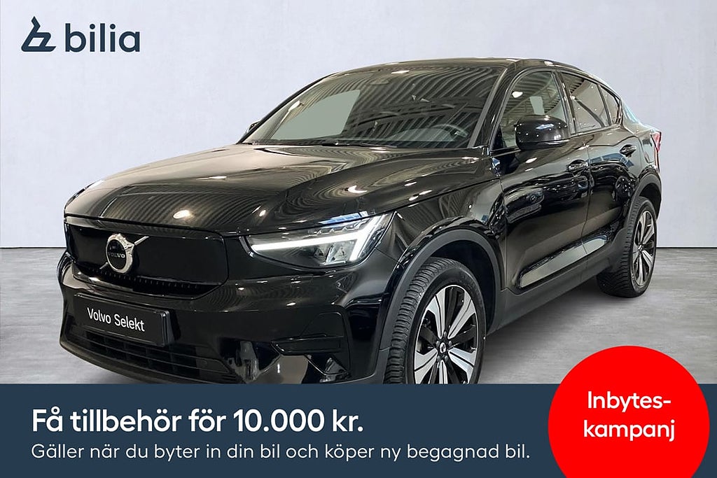 Volvo C40 Recharge Core, Tonade rutor, Klimatpaket, Värme...