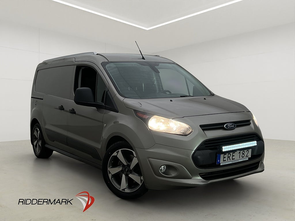 Ford Transit Connect LWB Värm Drag PDC 2xDörr V-inredd Moms