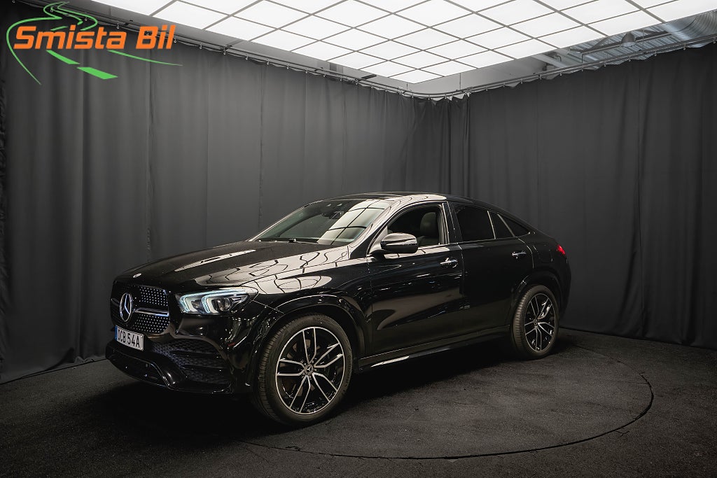 Mercedes-Benz GLE 350 de 4M Coupé AMG PANO LUFT 22" BUR HUD MOMS DRAG