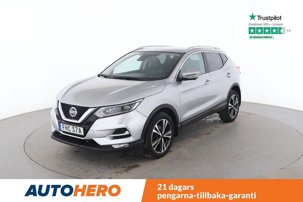 Nissan Qashqai 1.3 DIG-T DCT / 160 HK / Autoparkering, Lane-assist & Adaptive C