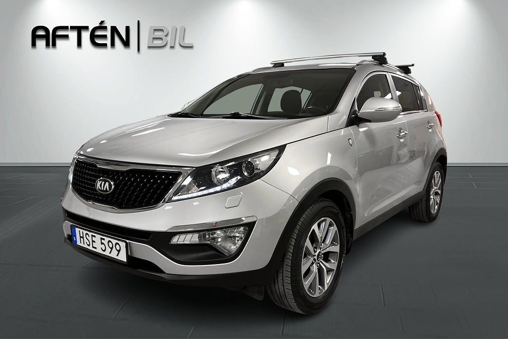 Kia Sportage 1.7 CRDi Comfort Dragkrok Farthållare P-Sensorer Bluetooth