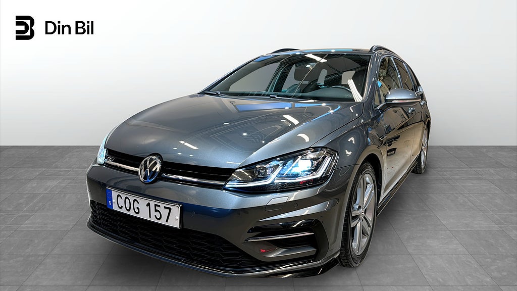 Volkswagen Golf Sportscombi TSI150 DSG R-Line/P-värmare/Drag