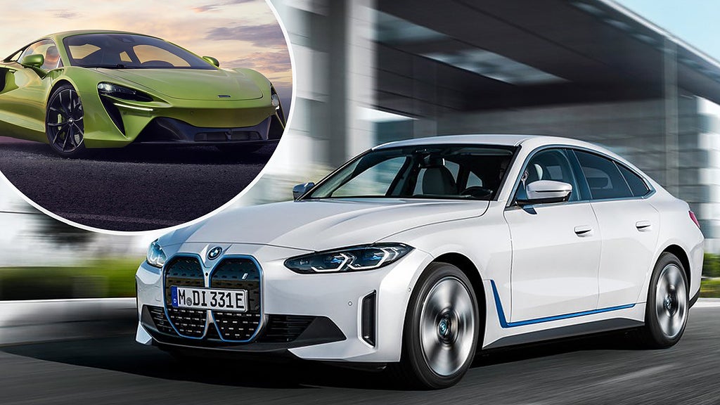 BMW har McLaren i sitt sikte. Foto kollage: McLaren/BMW