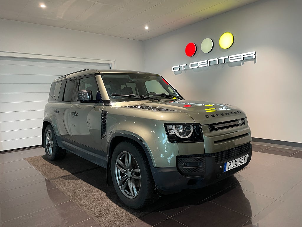 Land Rover Defender 110 D200 7-sits 360° Panorama 200hk