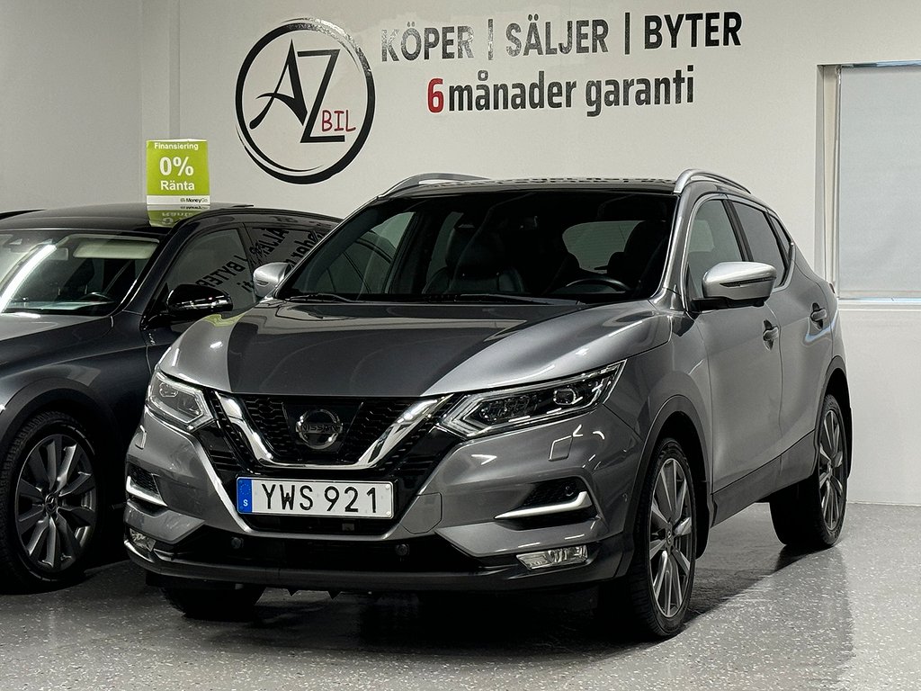 Nissan Qashqai 1.2 DIG-T XTRONIC(SÅLD) panorama GPS KAM SKINN