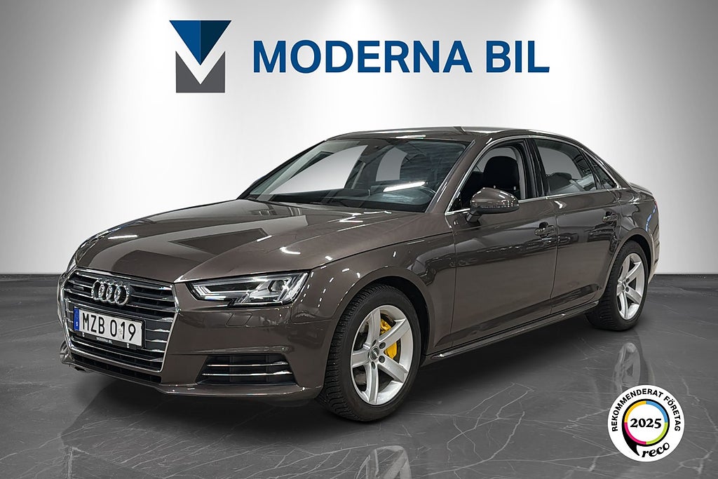 Audi A4 Sedan 2.0 TDI quattro 190k B&O Cockpit CarPlay PDC Eu6