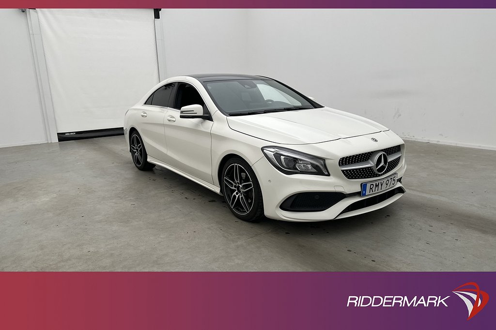 Mercedes-Benz CLA 200 Coupé 156hk AMG Pano Kamera Välservad