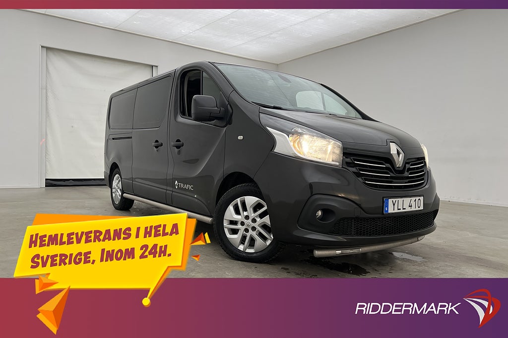 Renault Trafic Kombi Lång 145hk Värmare Drag B-Kamera 9-Sits