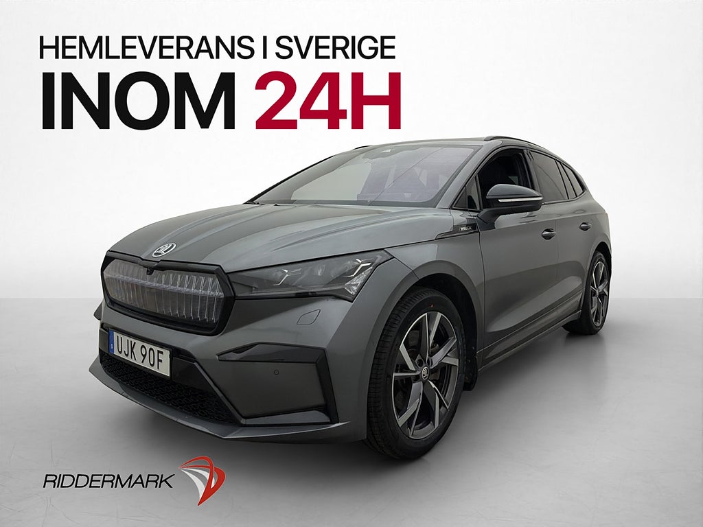 Skoda Enyaq iV 80x Sportline Pano Crystal face 360° Drag