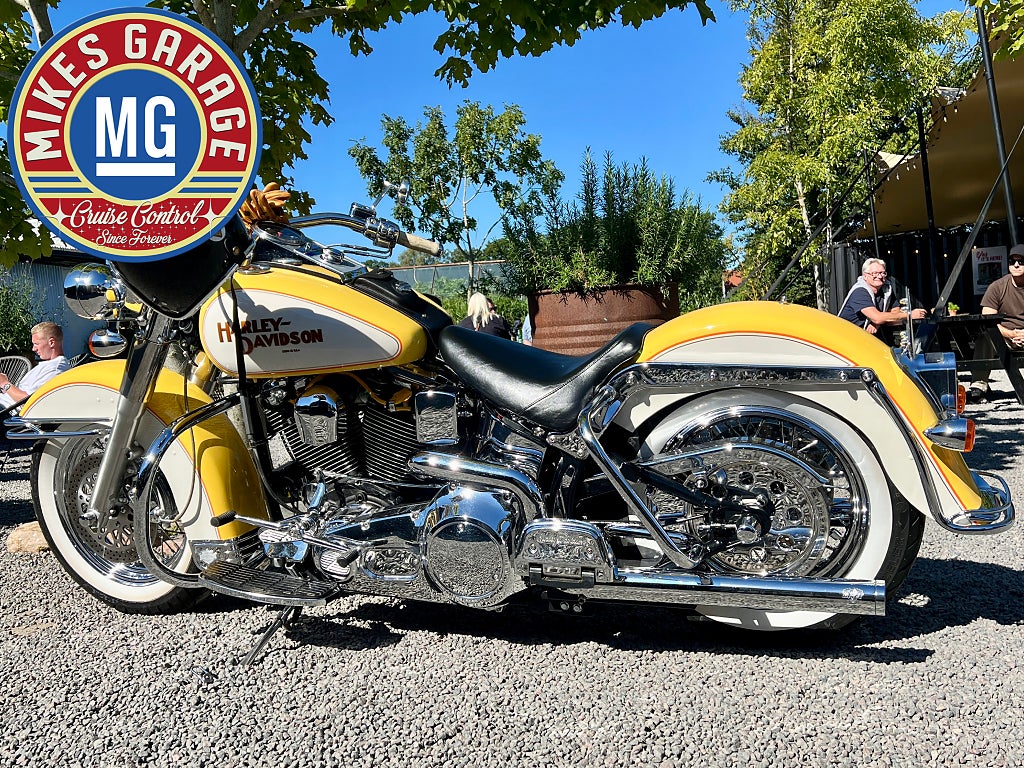 Harley-Davidson Heritage Custom Show Bike HELRENOVERAD & TRIMMAD UTSTÄLLNINGSHOJ