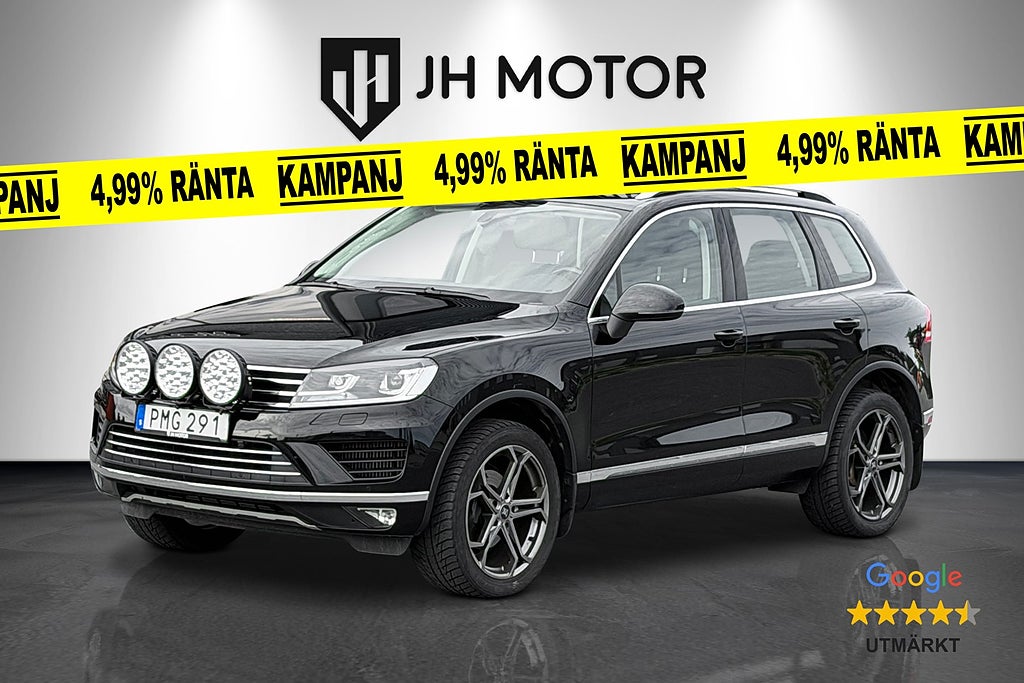 Volkswagen Touareg 3.0 V6 TDI 4Motion 204hk MoK/SoV/Drag 3500kg