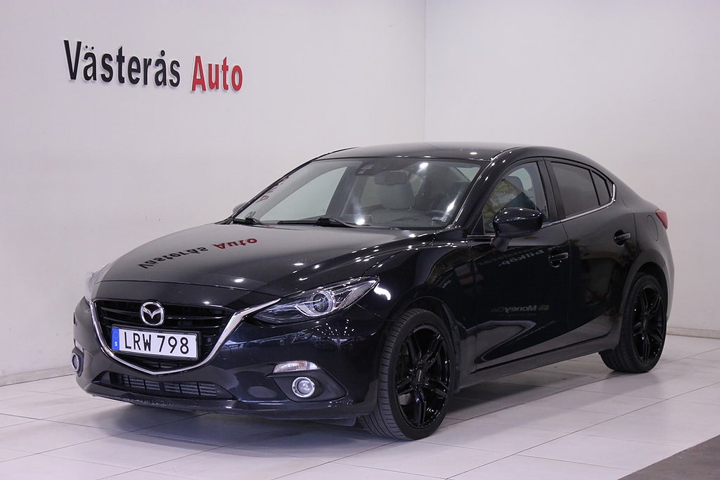 Mazda 3 Sedan 2.2 SKYACTIV-D Navi Skin stolar Euro 6 150hk 