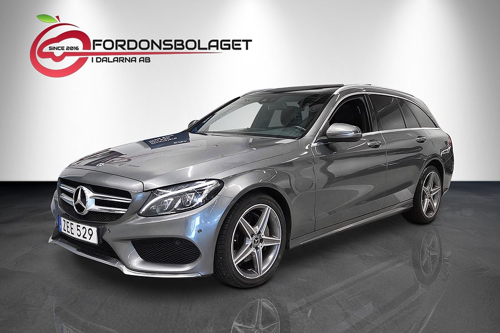 Mercedes-Benz C 220 T d 4MATIC 9G-Tronic AMG Line Panorama Drag Nyserv