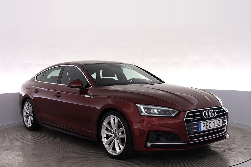 Audi A5 Sportback TFSI 252Hk S-LINE B&O Matrix HUD Cockpit