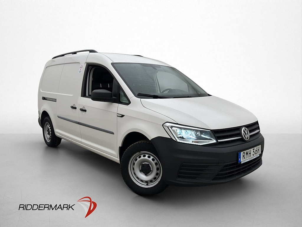 Volkswagen Caddy Maxi 2.0TDI Värm Drag CARPLAY B-Kamera Moms