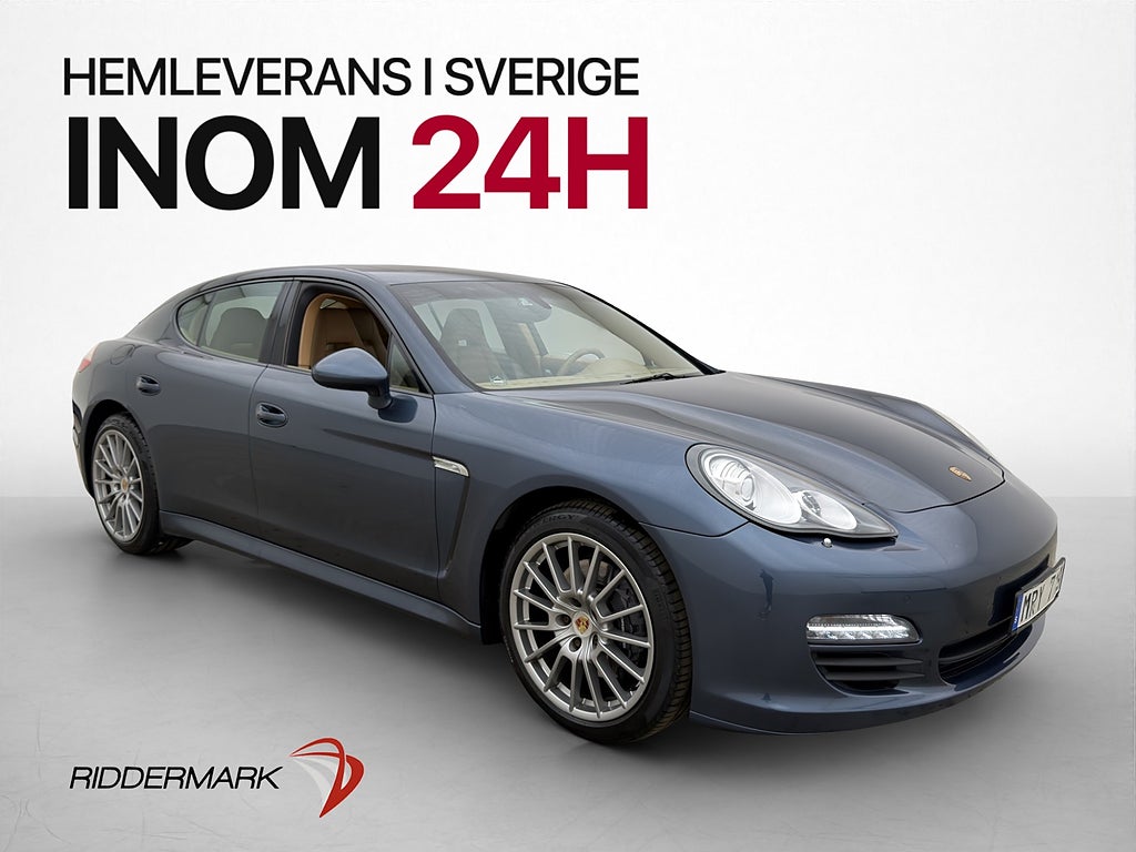 Porsche Panamera 250hk Pano Kamera Navi Skinn Drag Sv.Såld