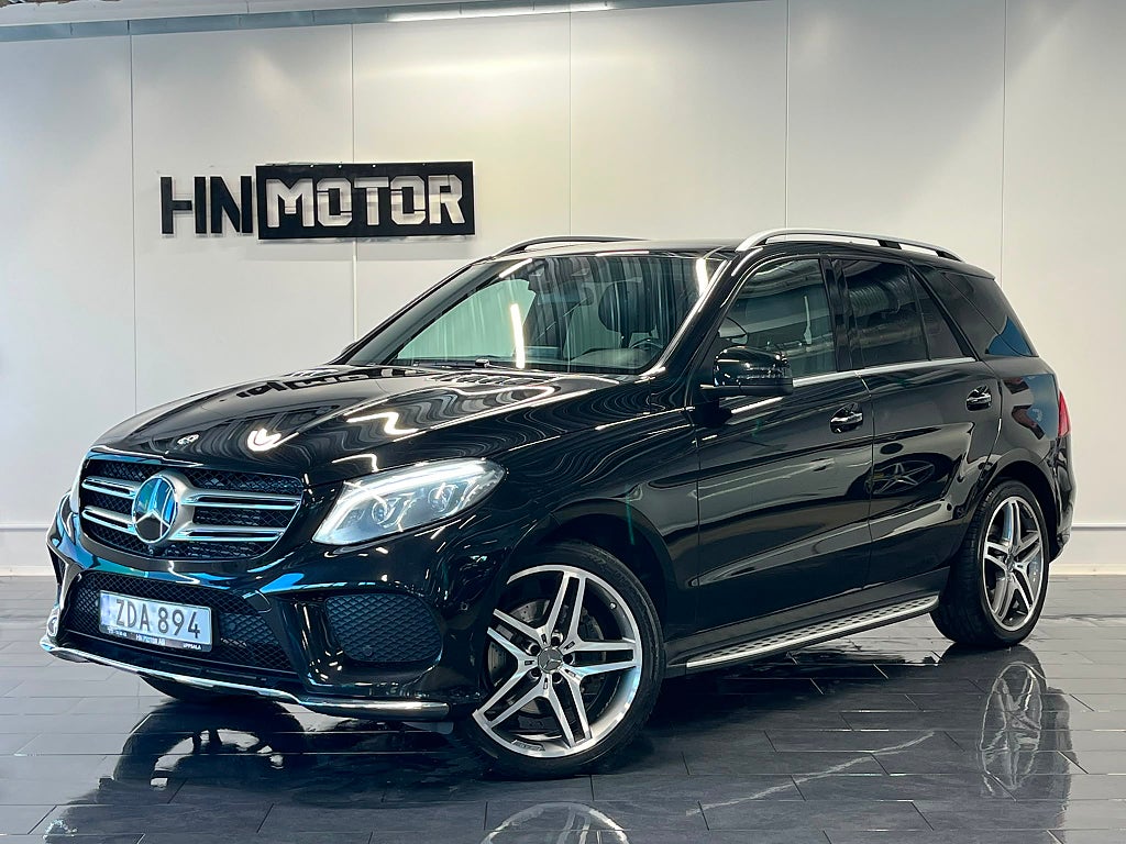 Mercedes-Benz GLE 350 d 4MATIC AMG Line |PANO|H/K|360|BLIS|LUFT|DRAG|Värm