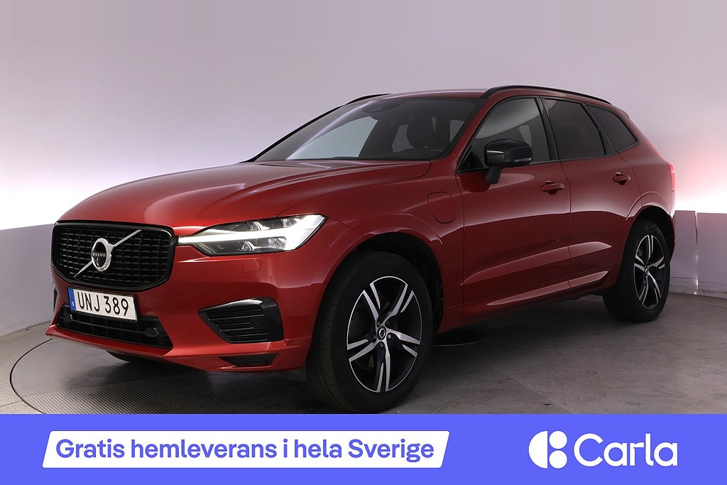 Volvo XC60 Recharge T8 AWD R-Design Drag Pano H/K HUD Elstol