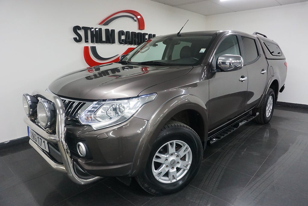 Mitsubishi L200 Dubbelhytt 2.4 DI-D MIVEC 4WD Euro 6, Kåpa, Kamera, 