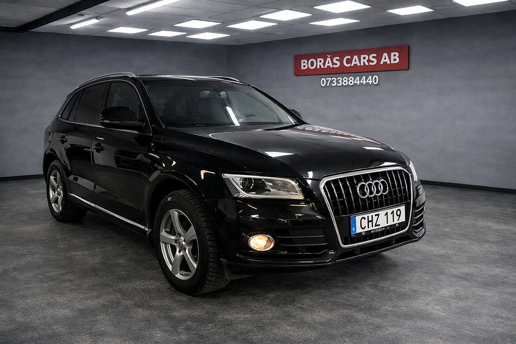 Audi Q5 2.0 (177hk) TDI Quattro*1000kr/mån*dragkrok*Nyservade