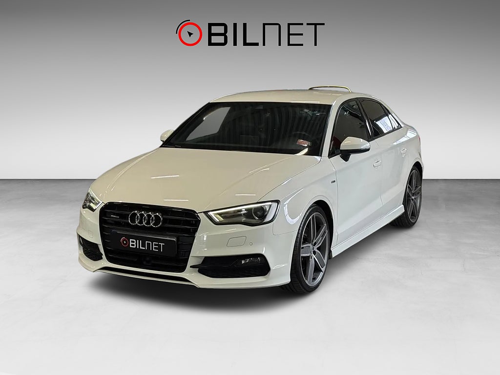 Audi A3 Sedan 2.0 TDI quattro *3,99%* S-tron S-Line 184hk 19"