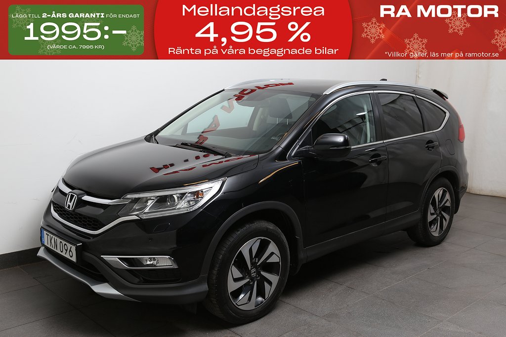 Honda CR-V 2,0 i-VTEC Executive AWD Navi Pano Motorv Drag 2015