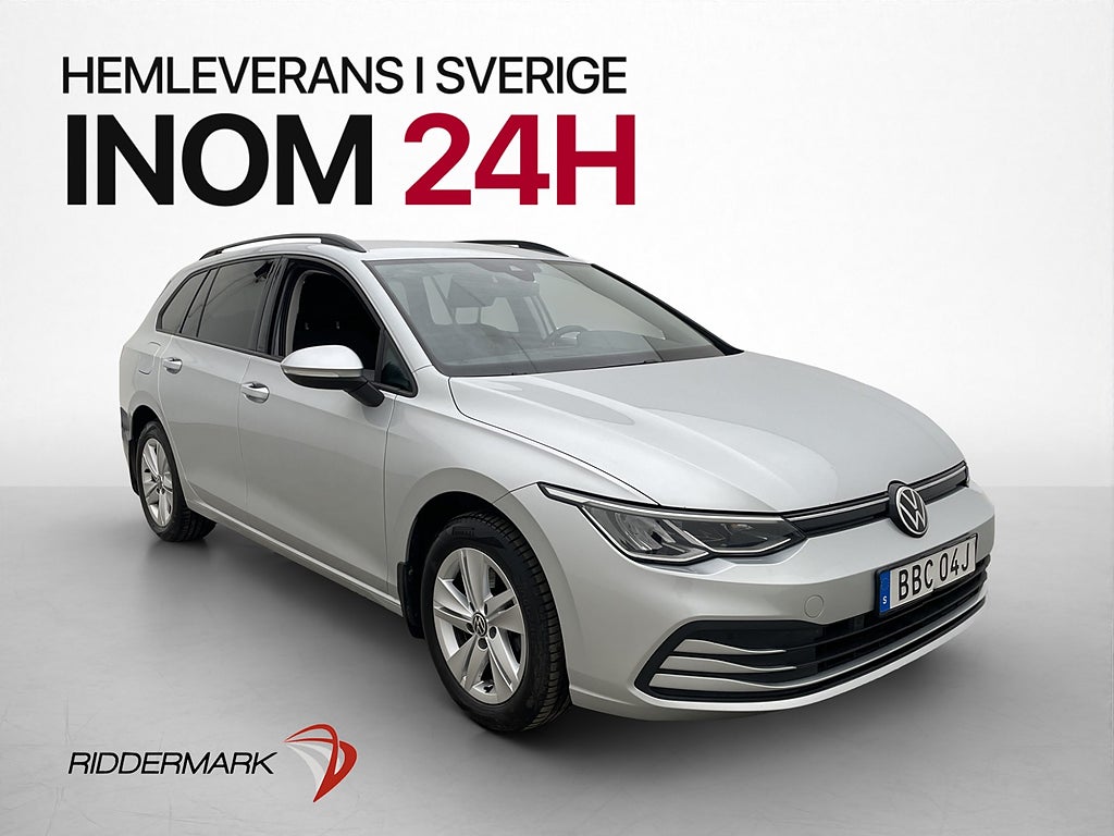 Volkswagen Golf SC 1.5 TGI Cockpit Kamera Rattvärme CarPlay