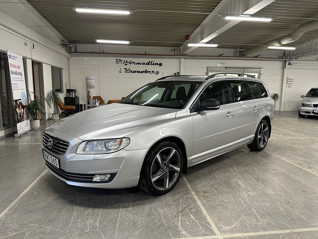 Volvo V70 D4 AWD Momentum Värmare Dragkrok Rattvärme Nybesiktigad