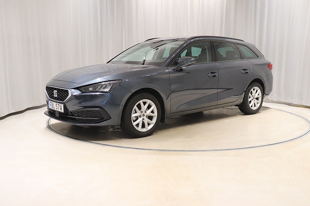 Seat Leon Sportstourer 1.0 eTSI 110hk Aut Drag Värmare Kamer