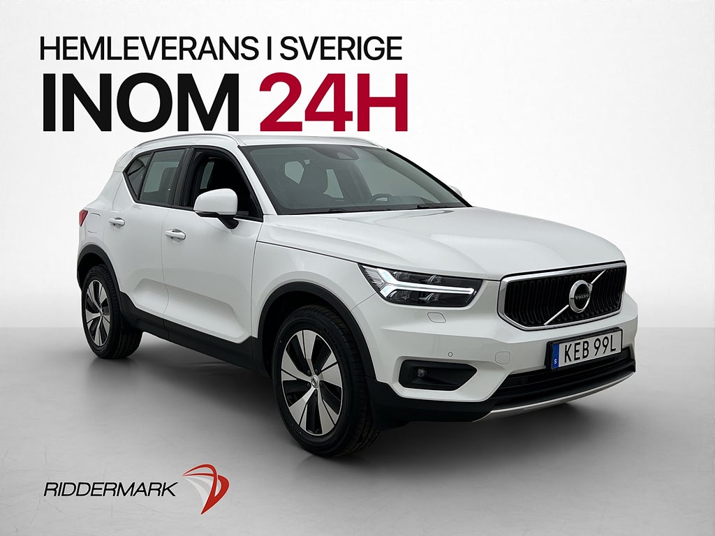 Volvo XC40 TwEn T5 Momentum VOC Värmare Kamera Skinn CarPlay