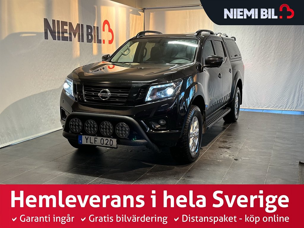 Nissan Navara Dubbelhytt 2.3 dCi 4WD MOMS/Dvärm/Skinn/360