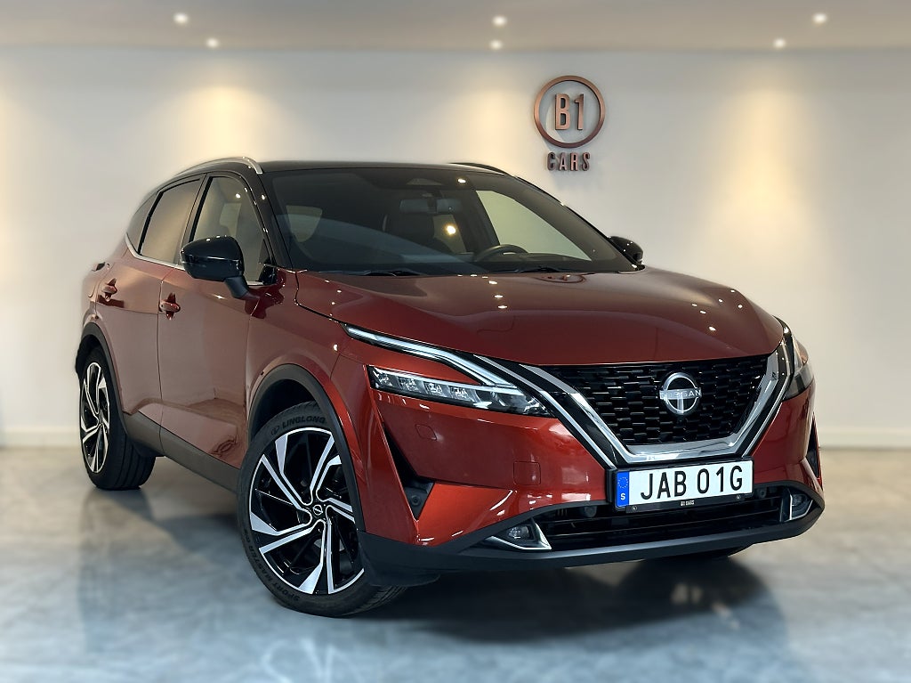 Nissan Qashqai 1.3 DIG-T XTRONIC-CVT 1-ÄGARE PANORAMA VÄLUTRUSTAD BOSE