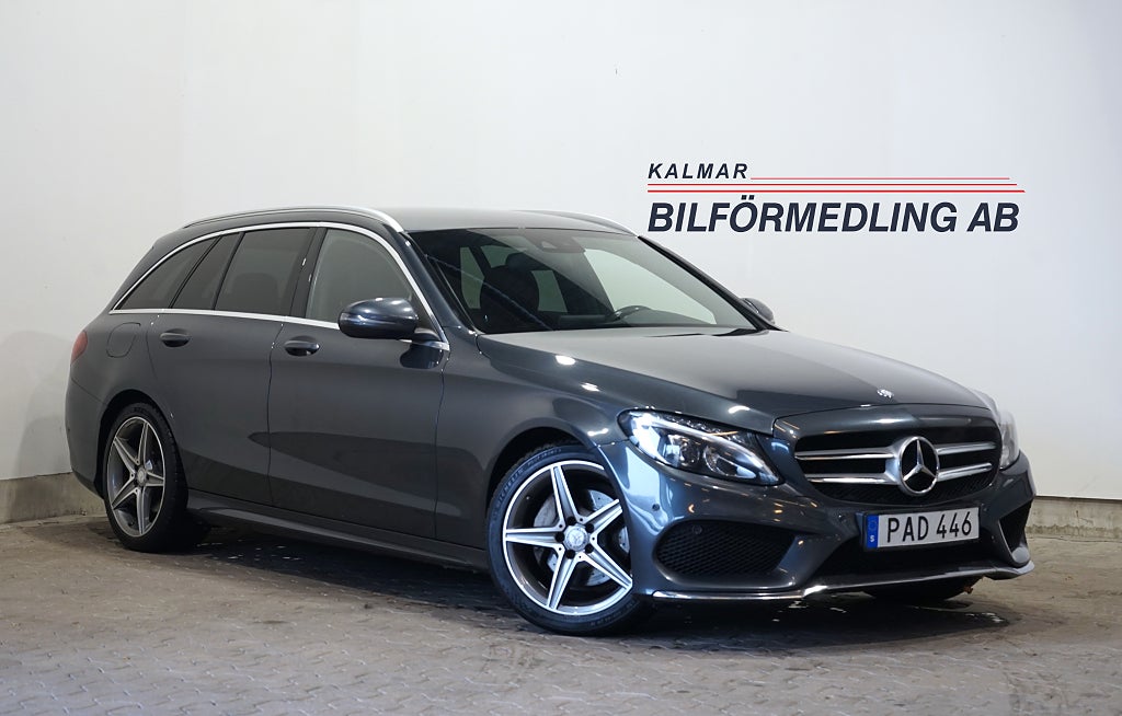 Mercedes-Benz C 200 T 7G-T Plus AMG Line Burmester 184hk